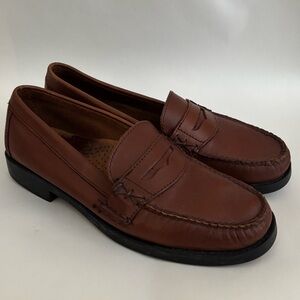 G.H. Bass & Co. Brown Leather Loafers